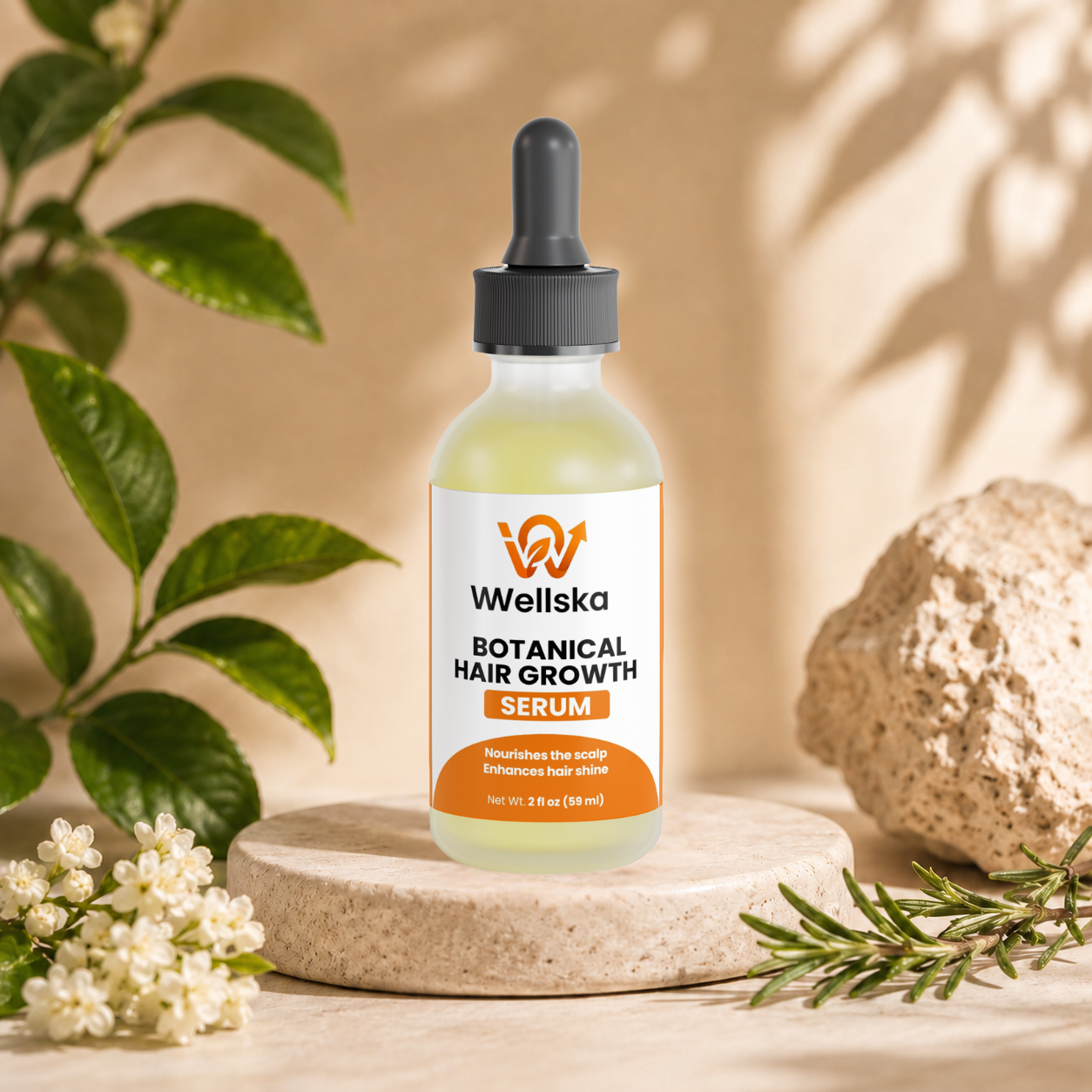 Wellska Botanical Hair Growth Serum