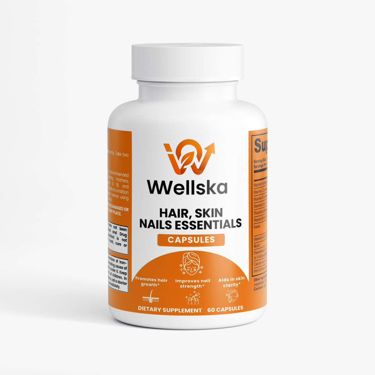 Wellska Hair, Skin & Nails Essentials Capsules